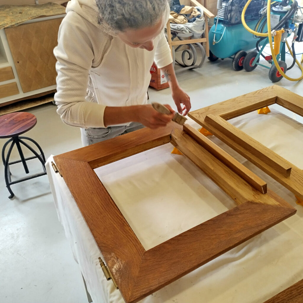 Rénovation d'un meuble en bois à Tarbes