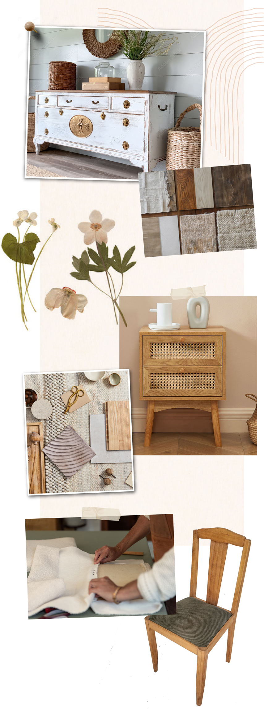 scrapbooking-Relooking-02 Scrapbooking sur le relooking mobilier